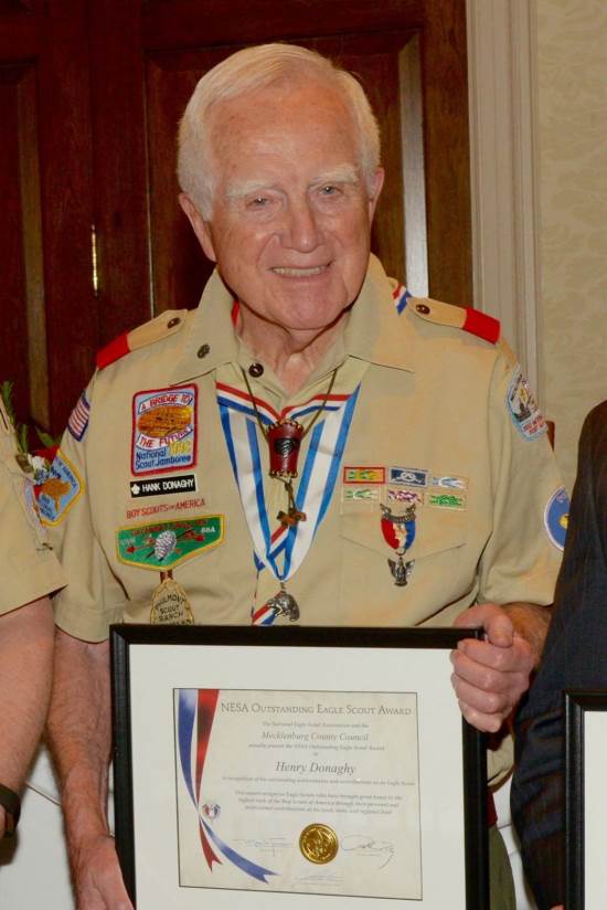 Hank Donaghy of MassMutual Carolinas Received Eagle Scout Award